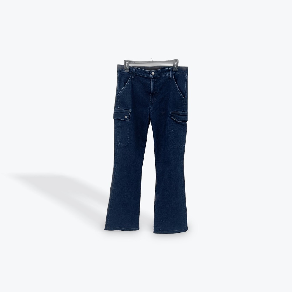 JOE'S‎ Jeans The Frankie Dime Bootcut Dark Wash Denim Women's Size 31 Cargo